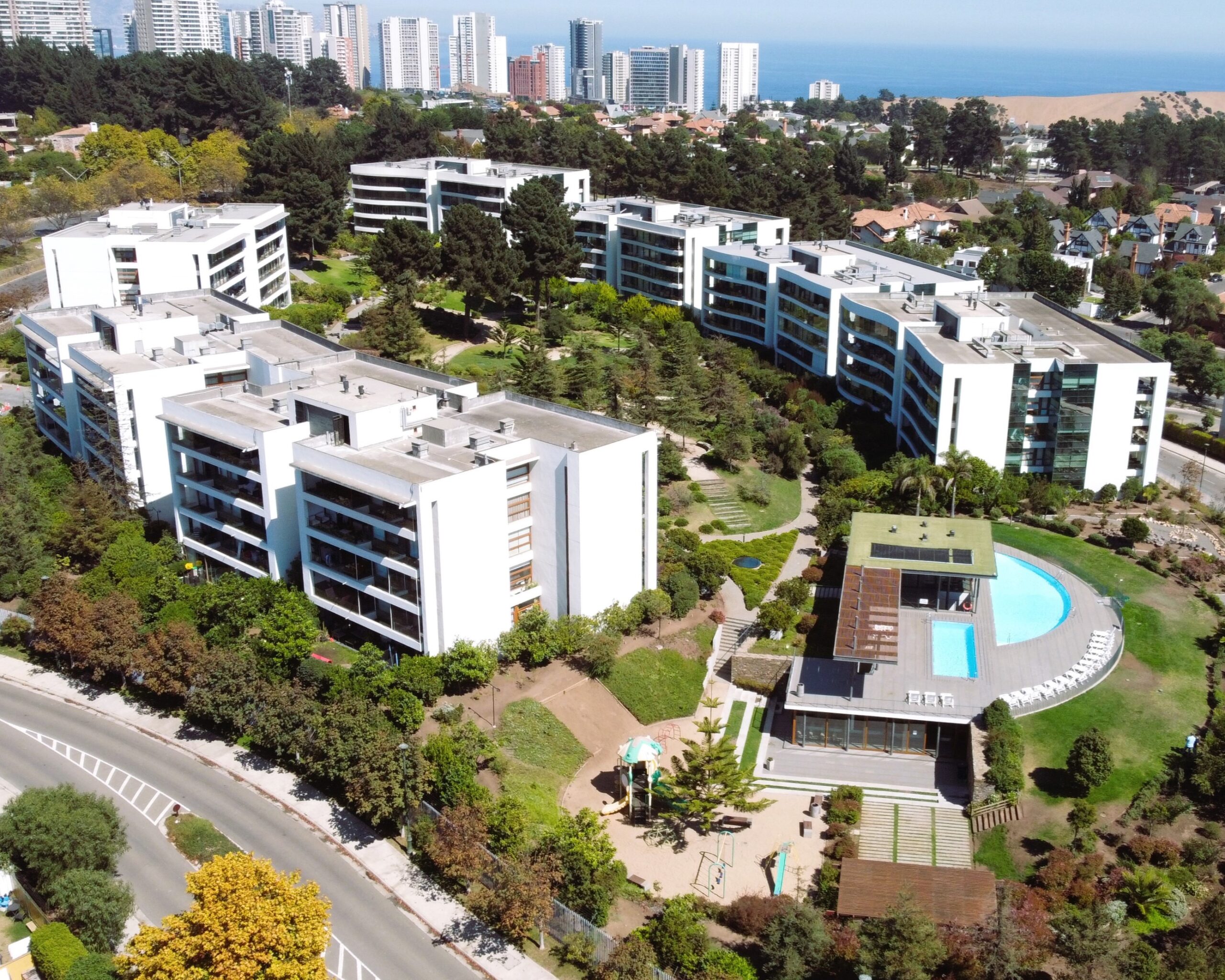 Departamento Condominio Prados de Montemar Concón. V&K